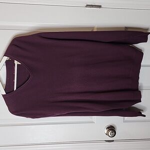 NWT Tommy Bahama Ocean Avenue V-Neck Sweater in Wine Men's Size XL